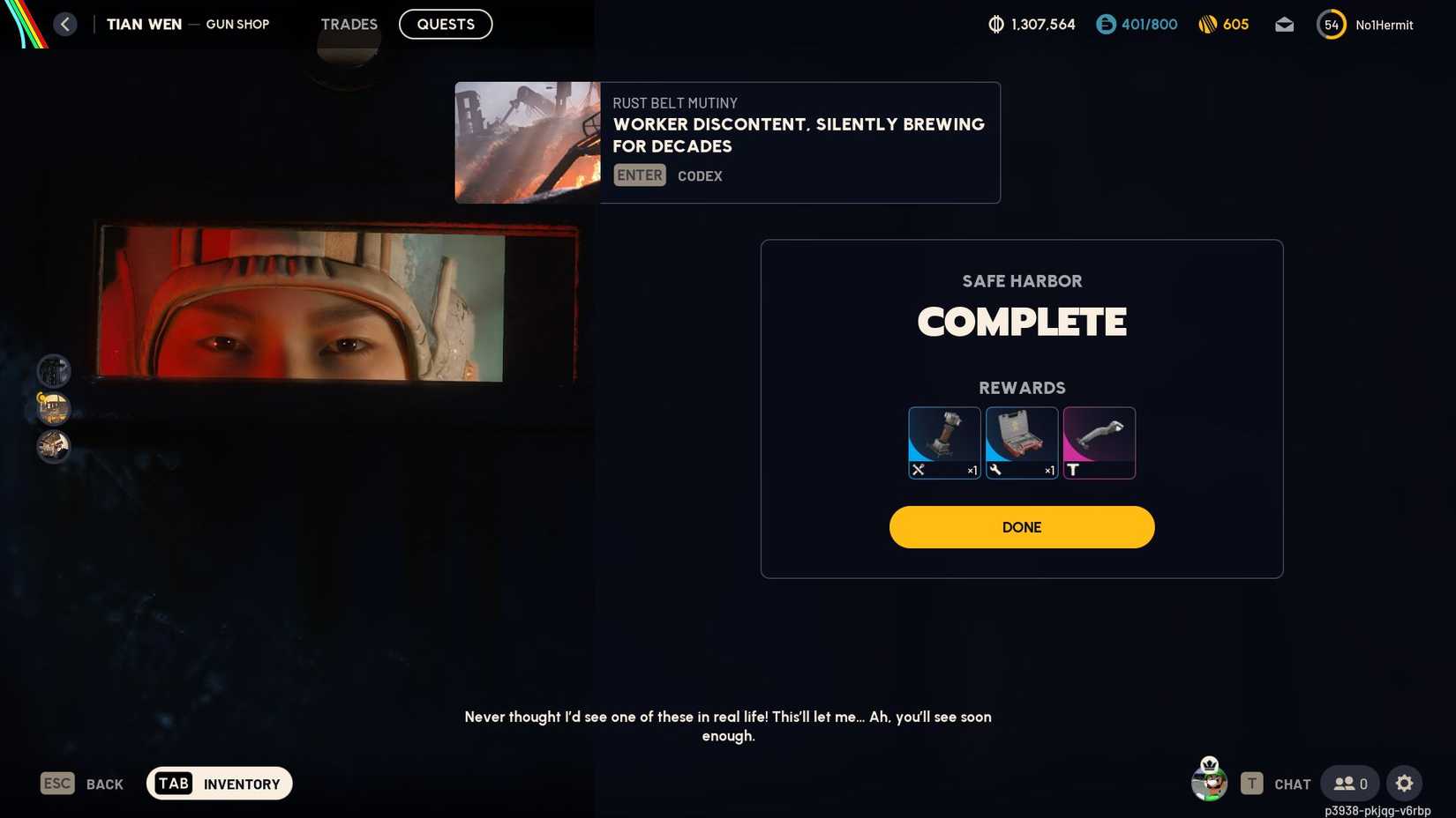 ARC Raiders Safe Harbour Rewards