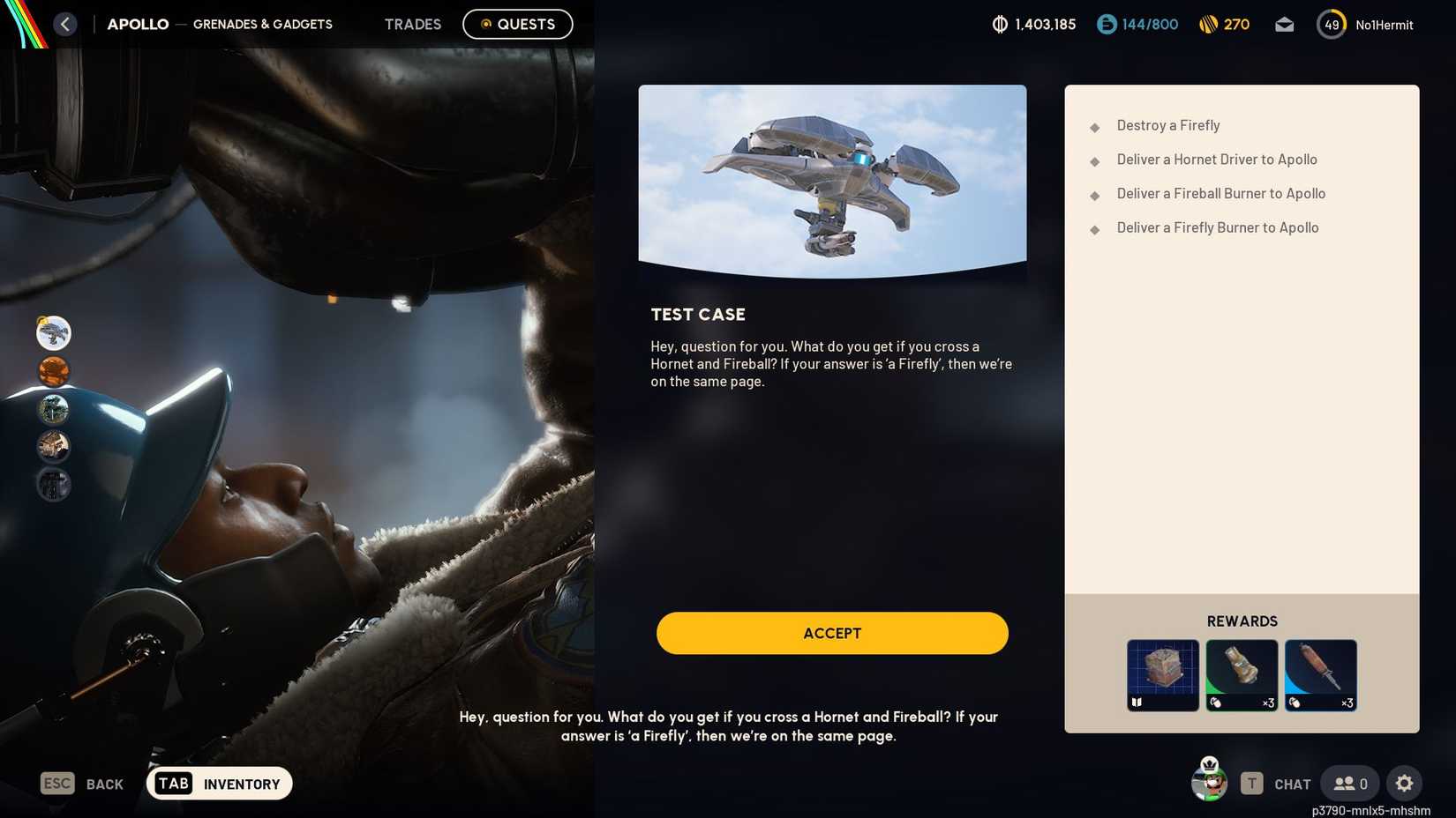 ARC Raiders Test Case Quest