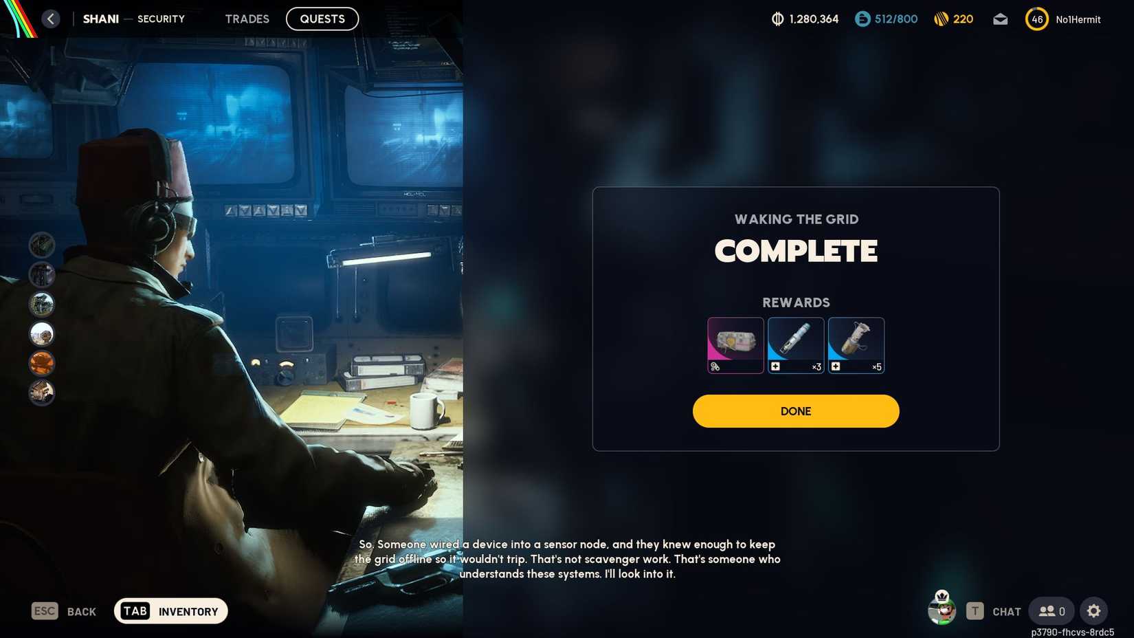 ARC Raiders Waking Grid Rewards