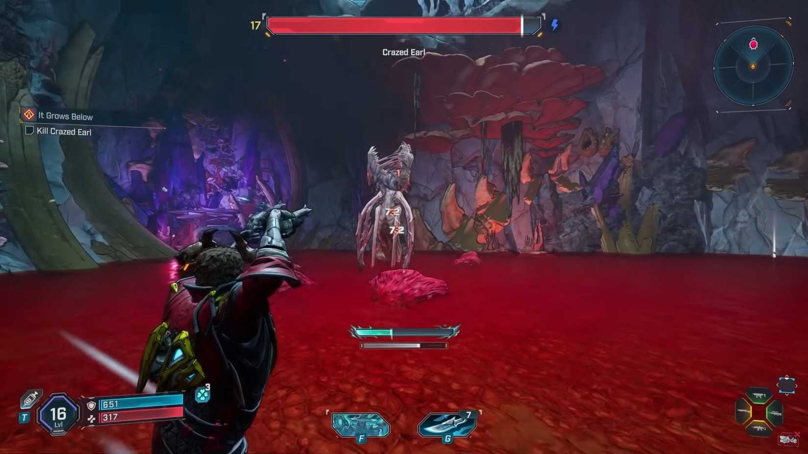 Borderlands 4 Crazed Earl Fight