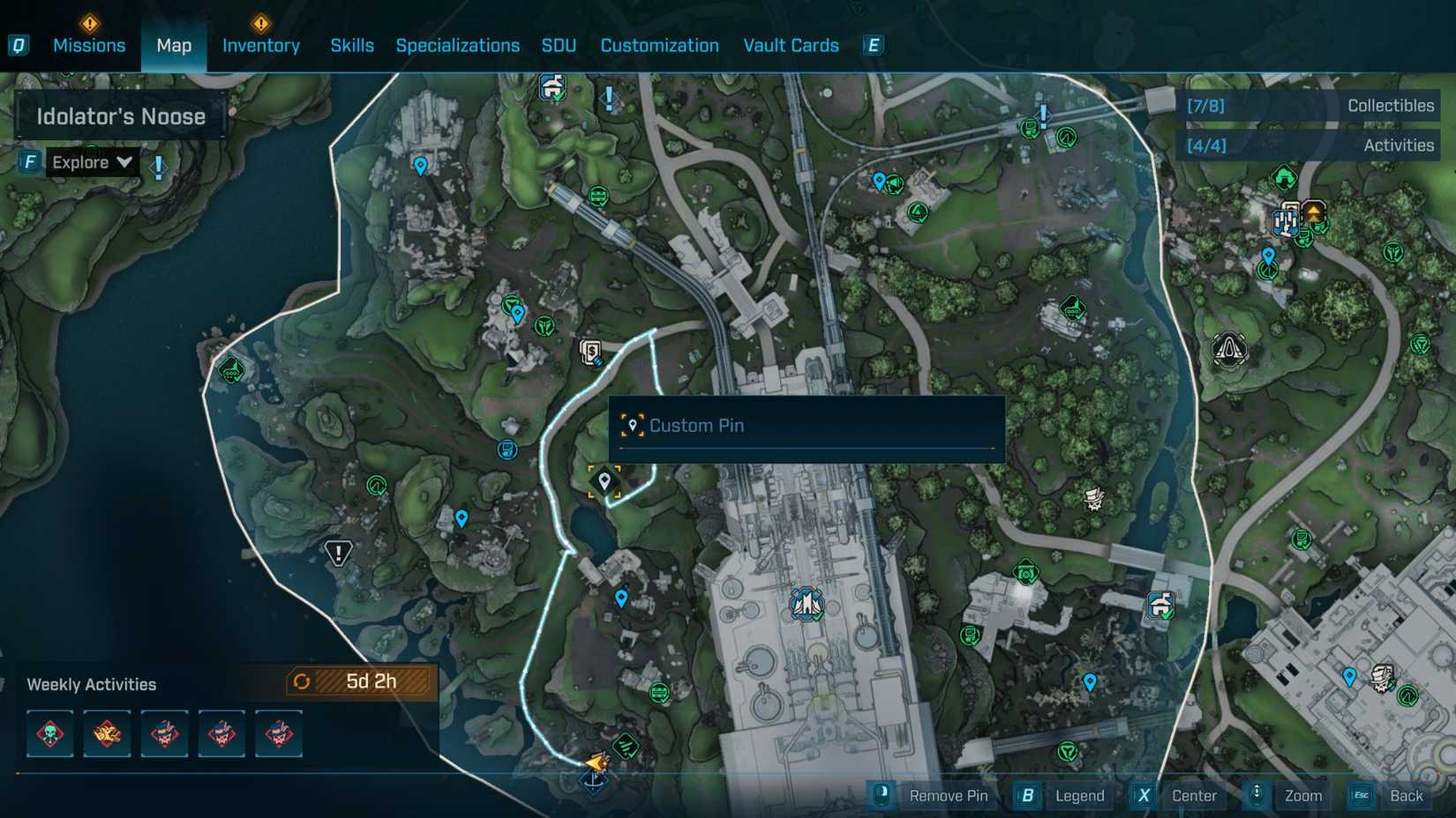 Borderlands 4 Custom Pin Placement
