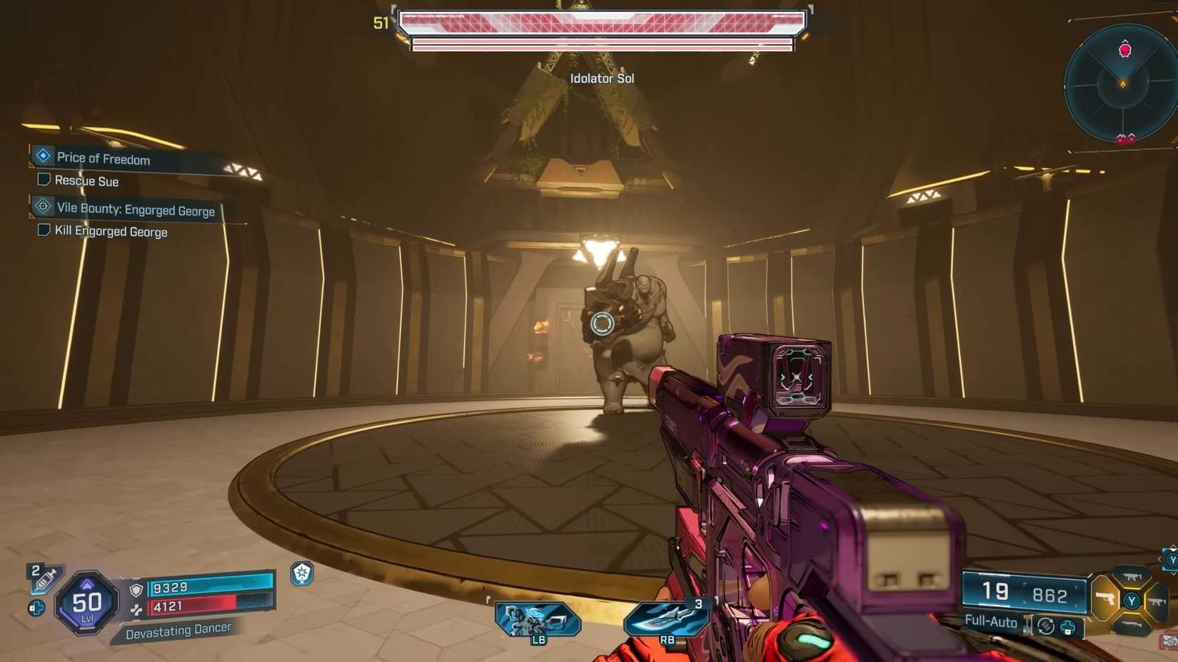 Borderlands 4 Idolator Sol Boss Fight