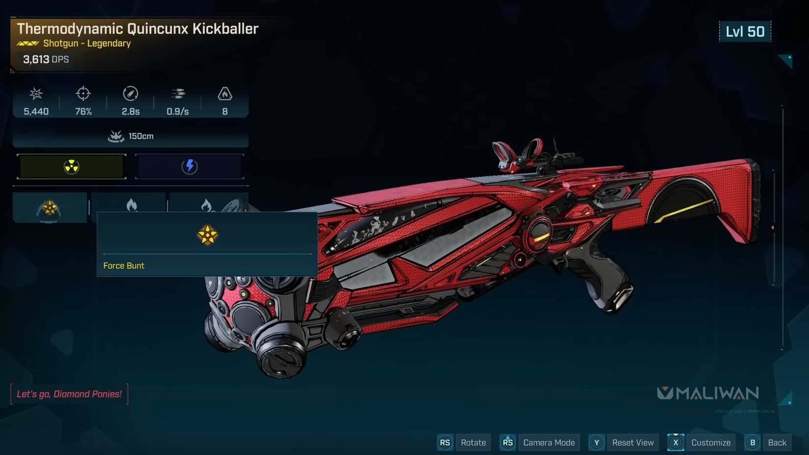 Borderlands 4 Legendary Shotguns Kickballer