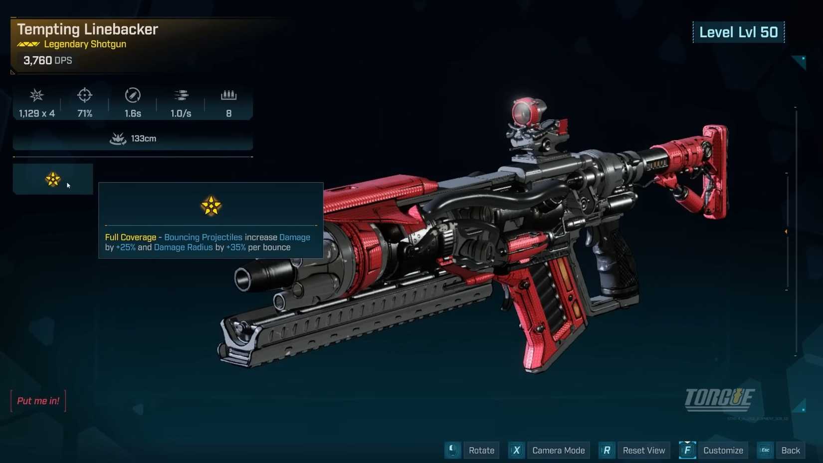 Borderlands 4 Legendary Shotguns Linebacker