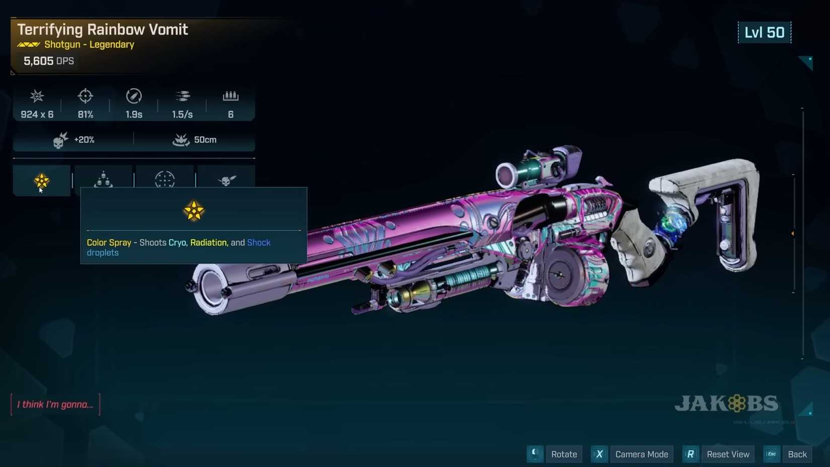 Borderlands 4 Legendary Shotguns Rainbow Vomit