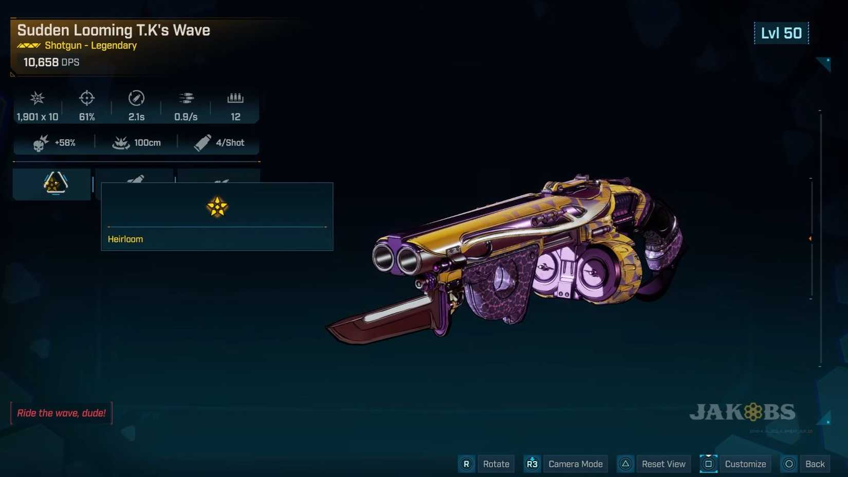 Borderlands 4 Legendary Shotguns TK Wave