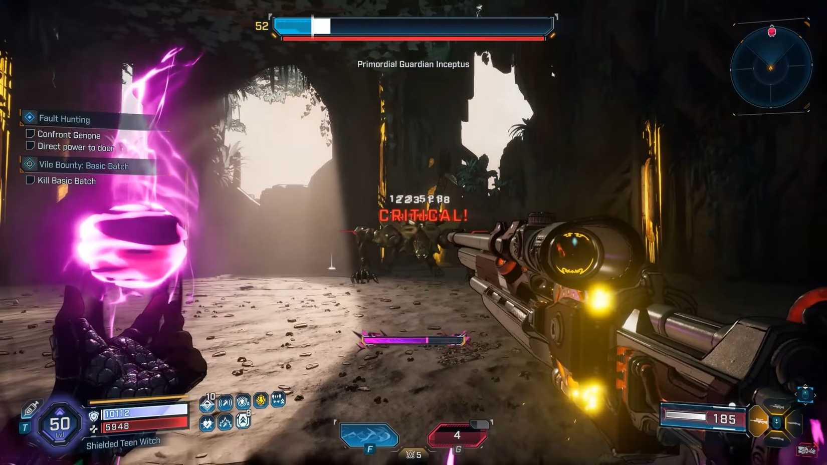 Borderlands 4 Player Fighting Inceptus