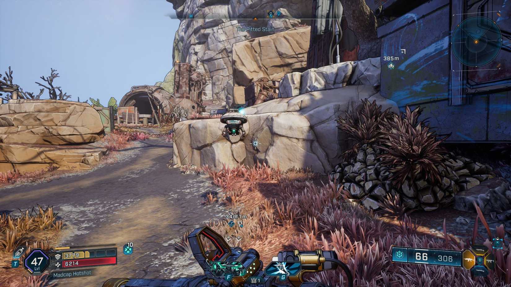 Borderlands 4 Player Near Echo 4