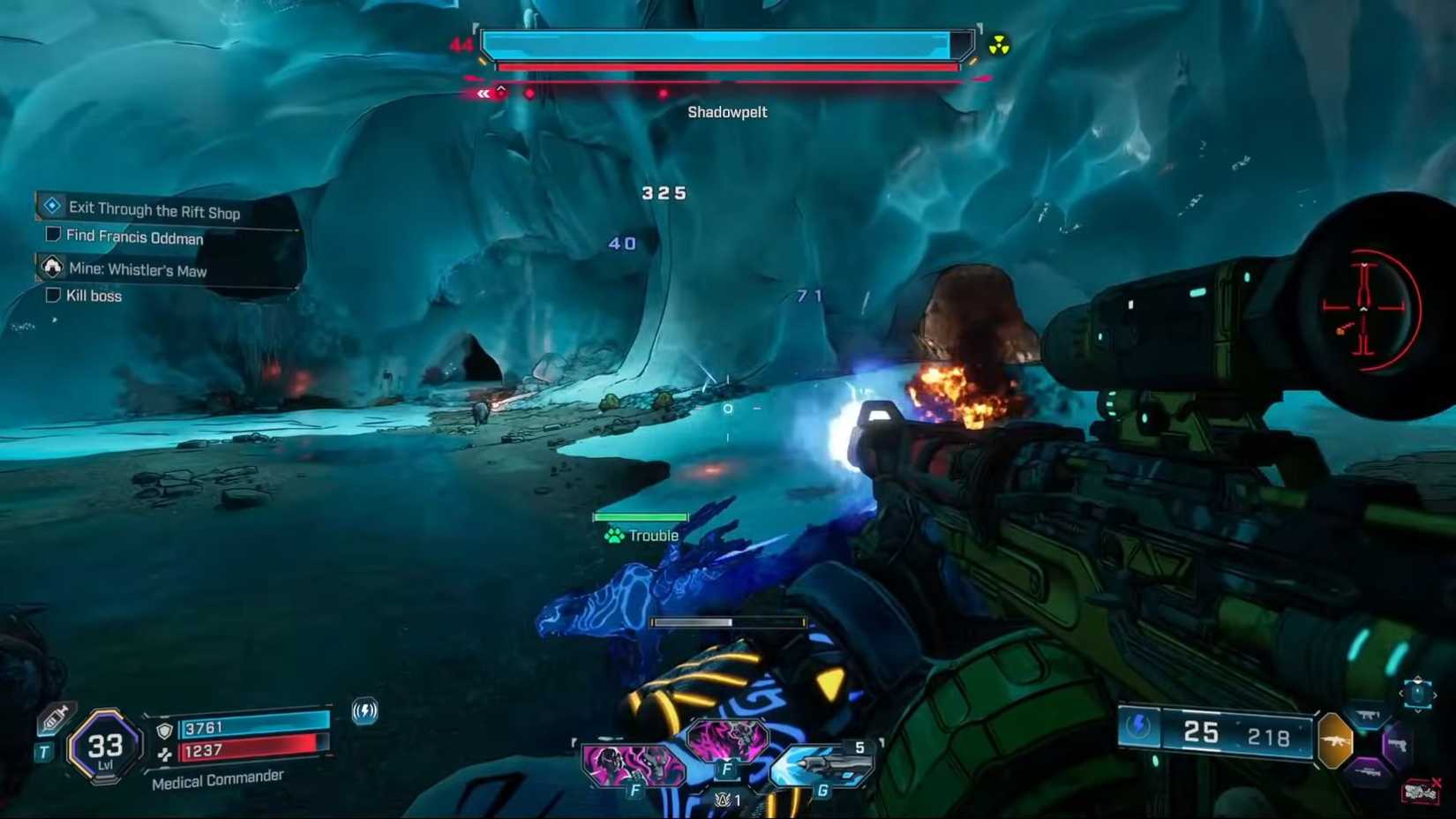 Borderlands 4 Shadowpelt Boss Fight