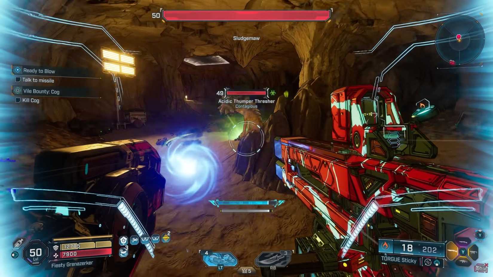 Borderlands 4 Sludgemaw Boss Fight