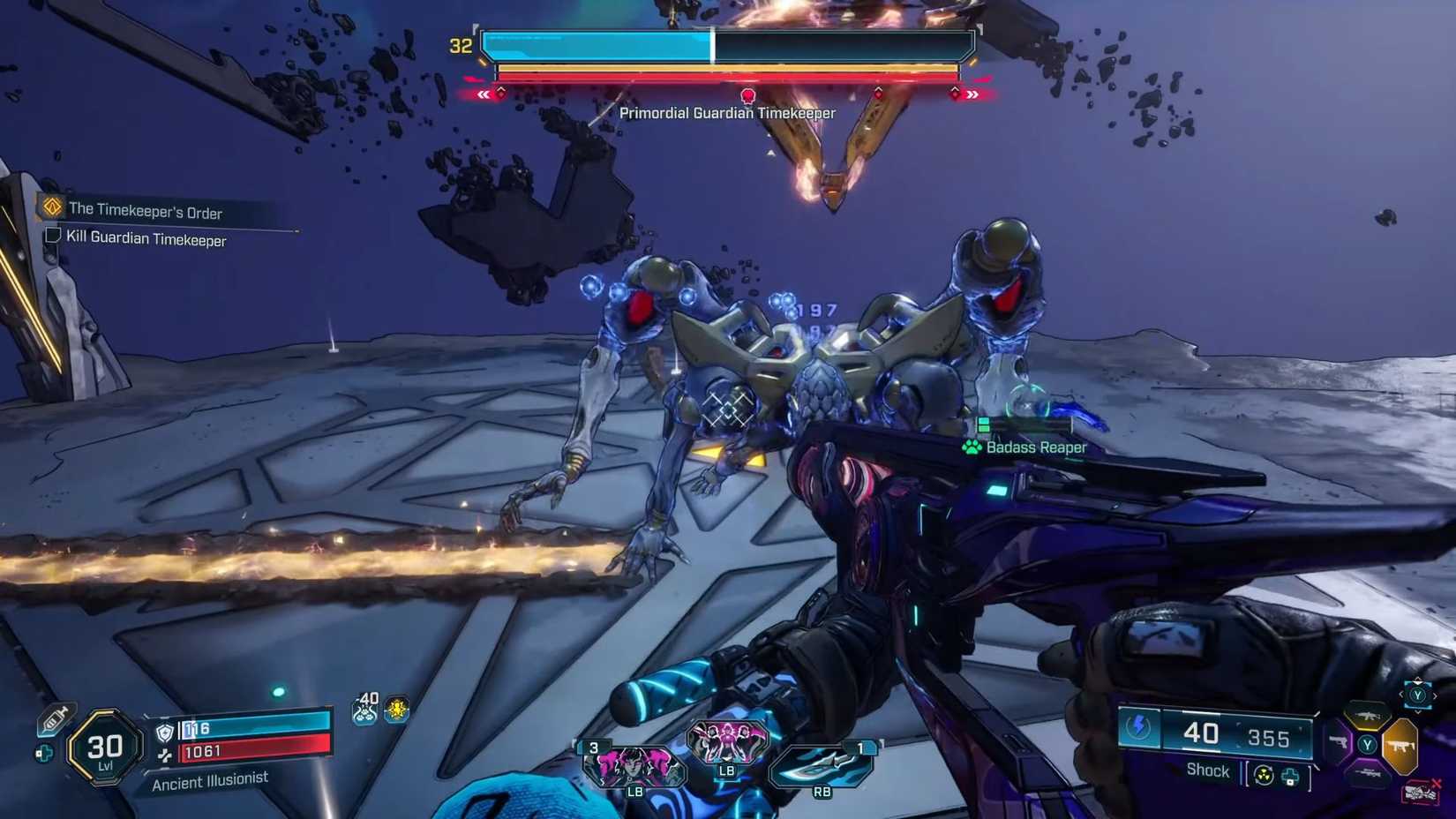 Borderlands 4 Timekeeper Boss Fight