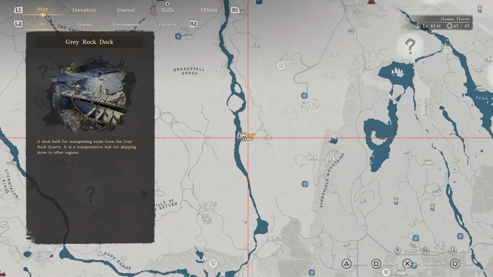 Crimson Desert Golden Apples Grey Rock Dock