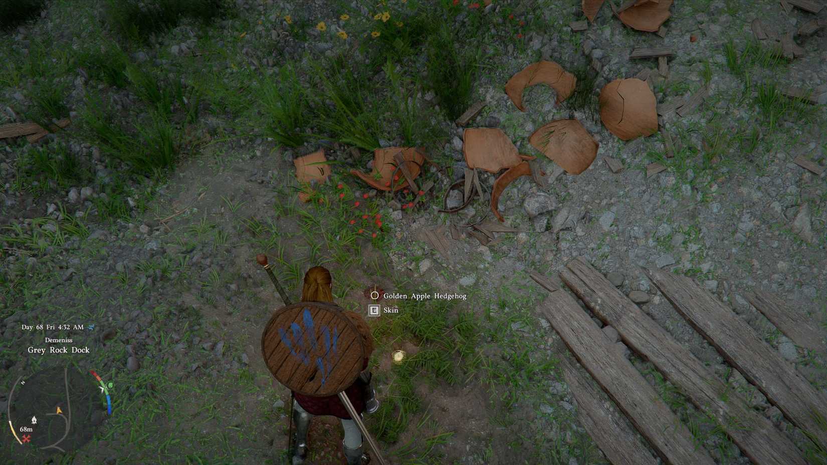 Crimson Desert Golden Apples on Ground