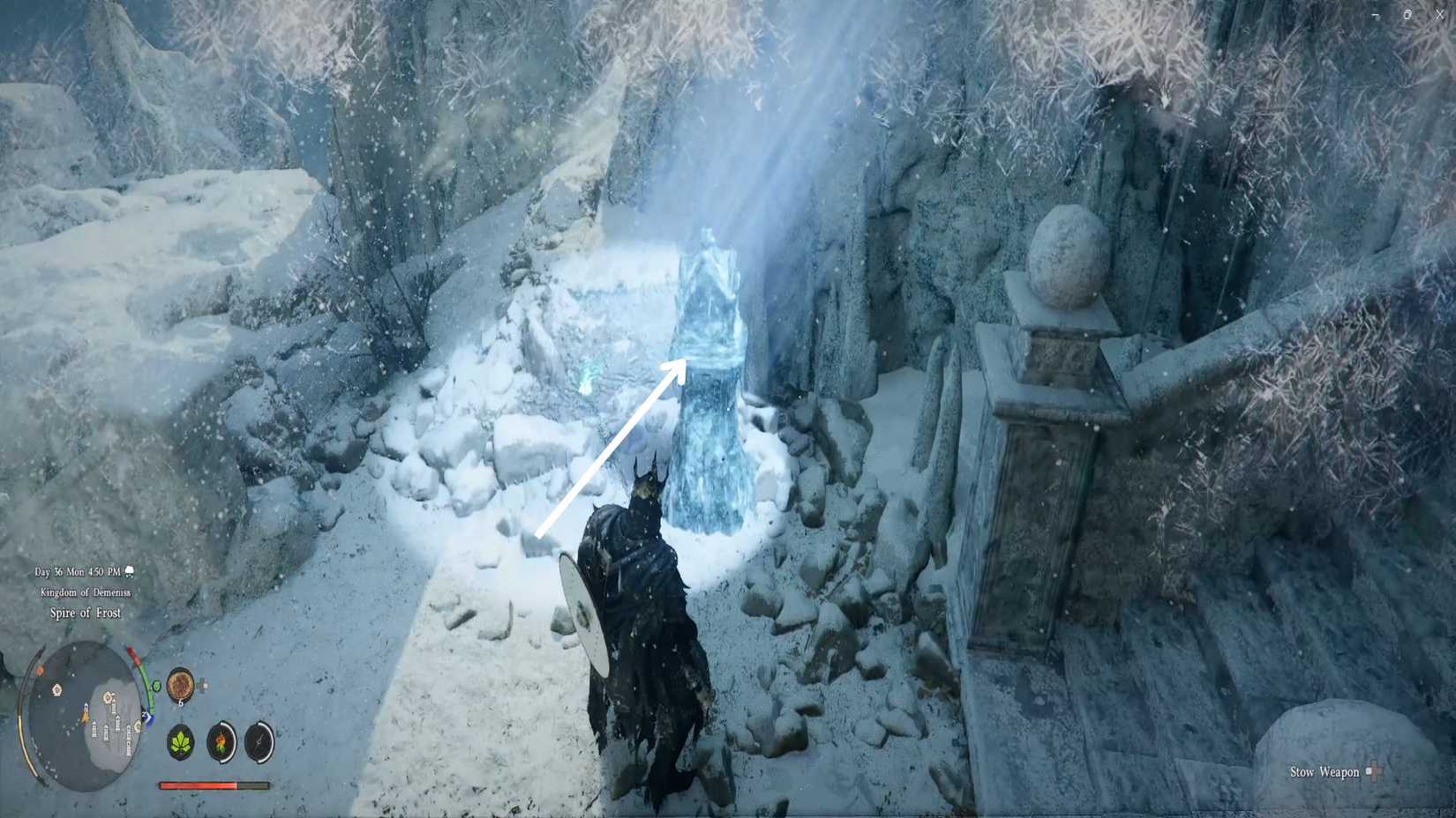 Crimson Desert - How to Light Frozen Torches