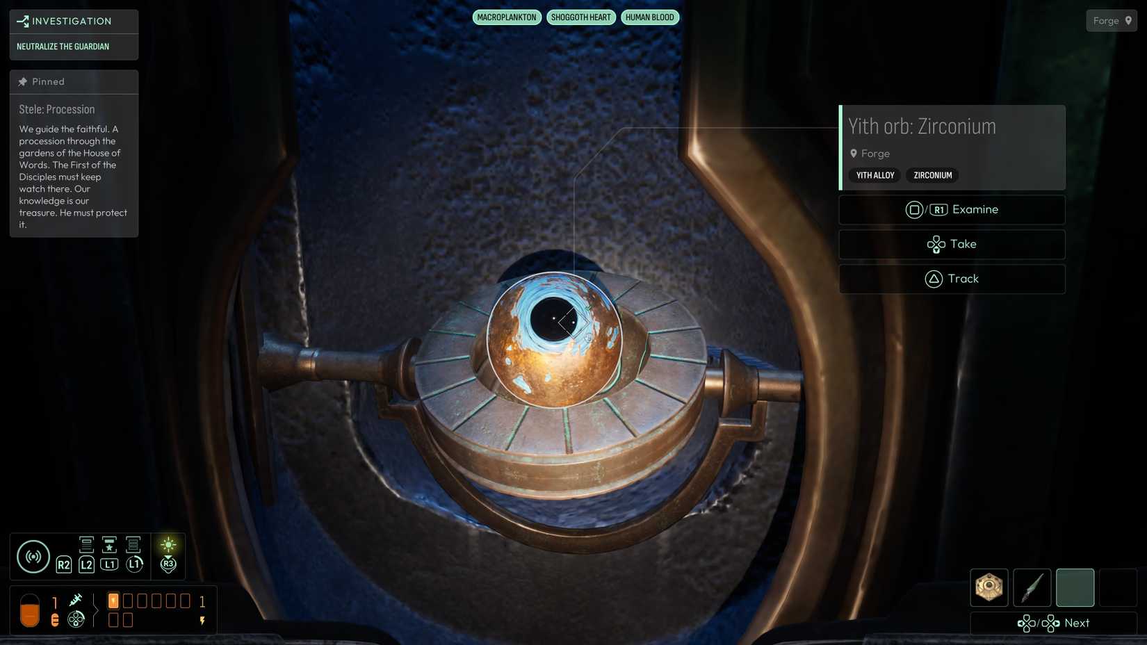 Cthulhu The Cosmic Abyss How to Forge the Orb