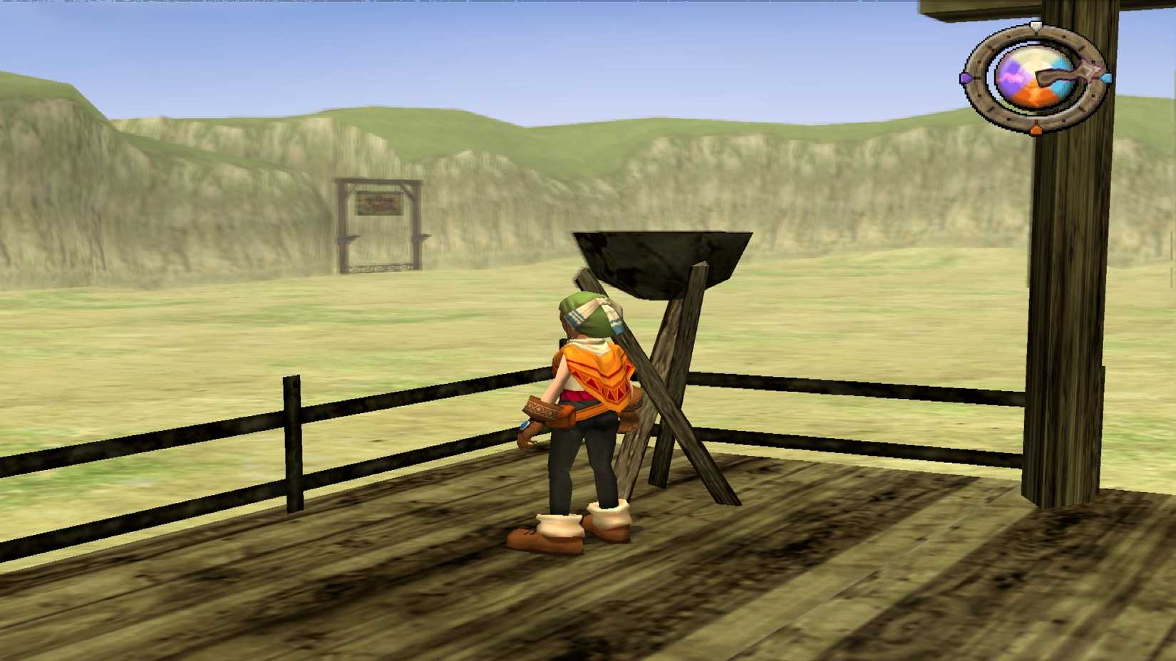 The first area of Dark Cloud