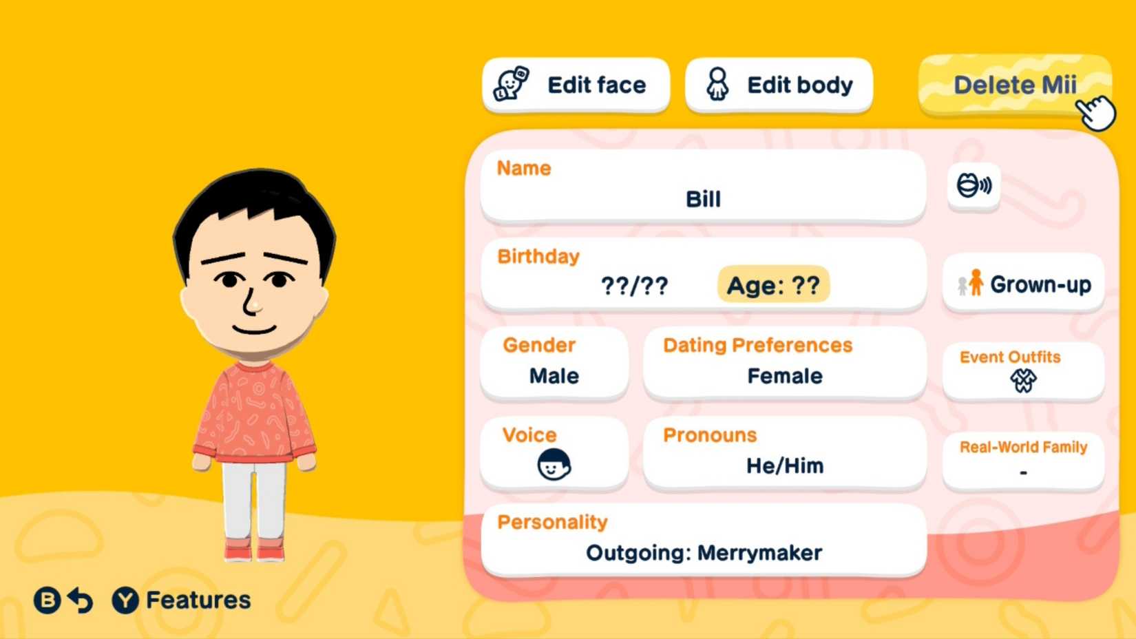 Deleting Mii Tomodachi Life