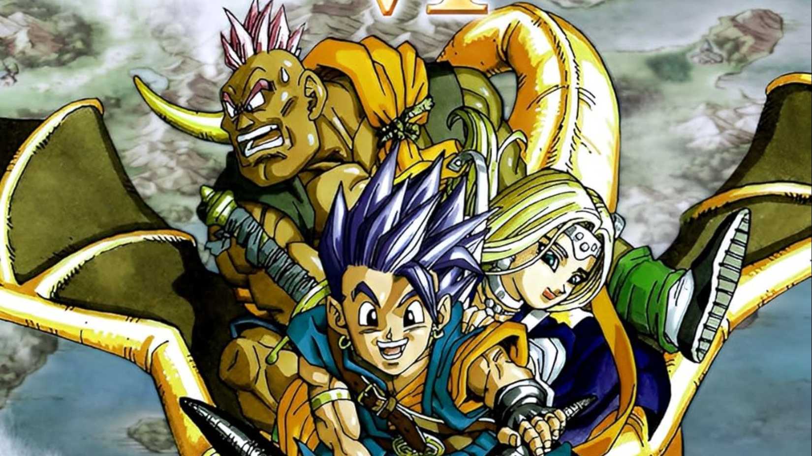 Dragon Quest 6 SNES Art