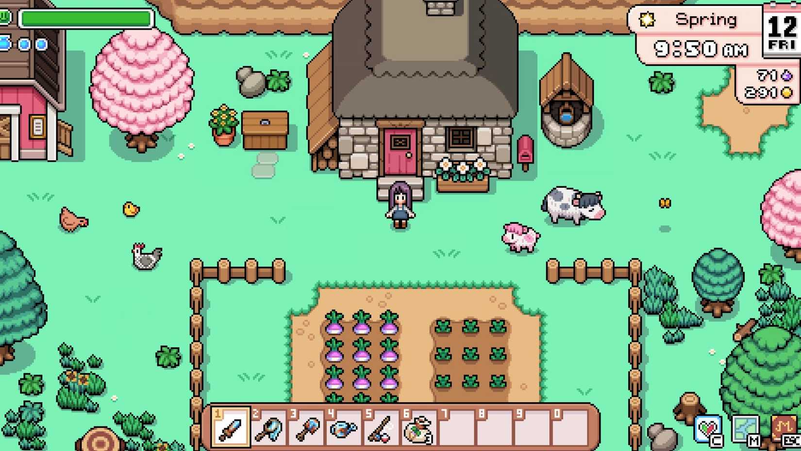 A Fields of Mistria farm