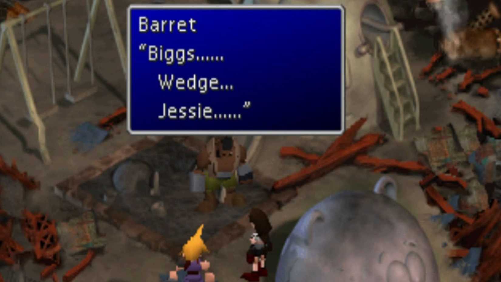 Final Fantasy 7 Sector 7 Plate