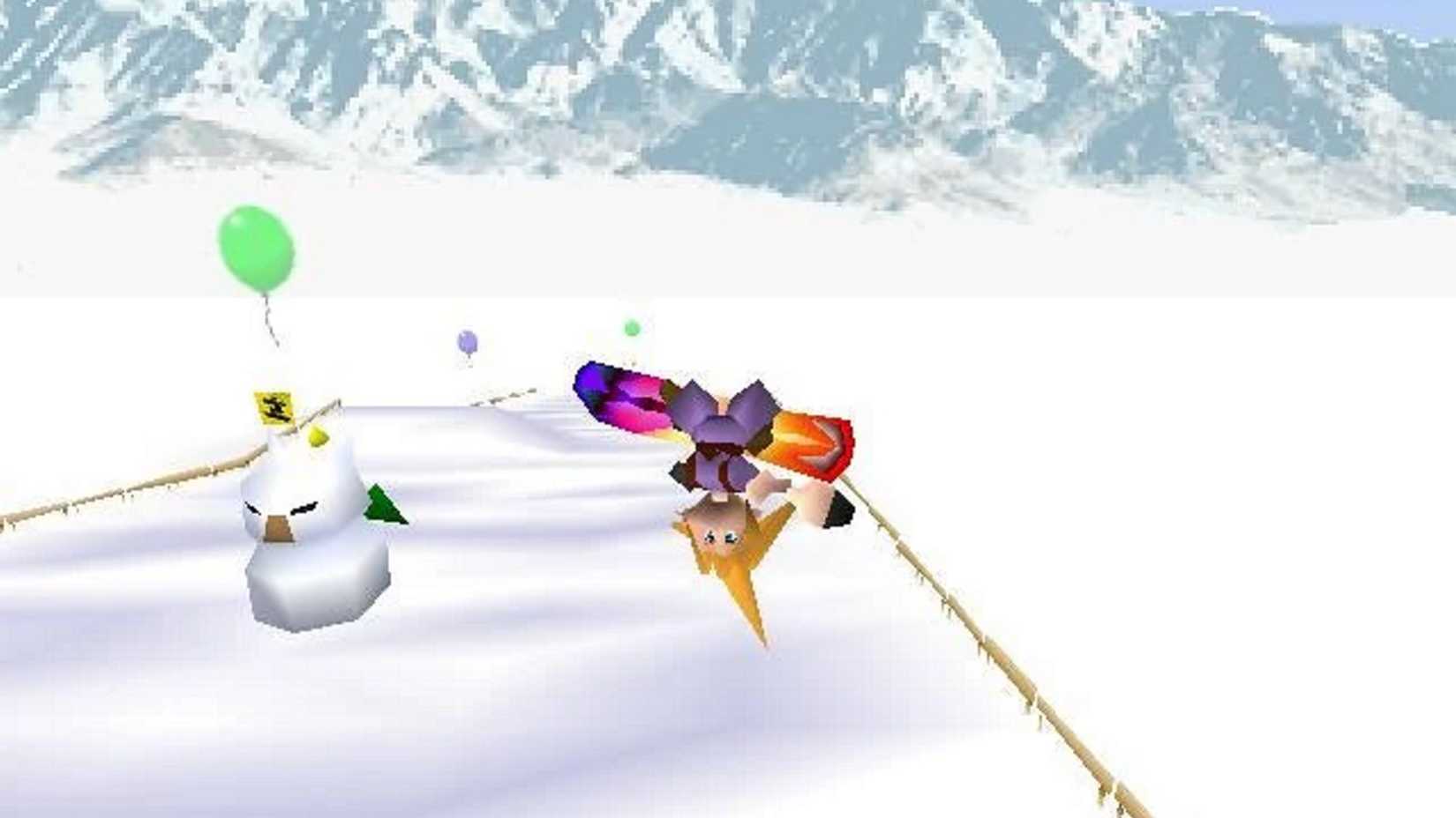 Final Fantasy 7 Snow Game