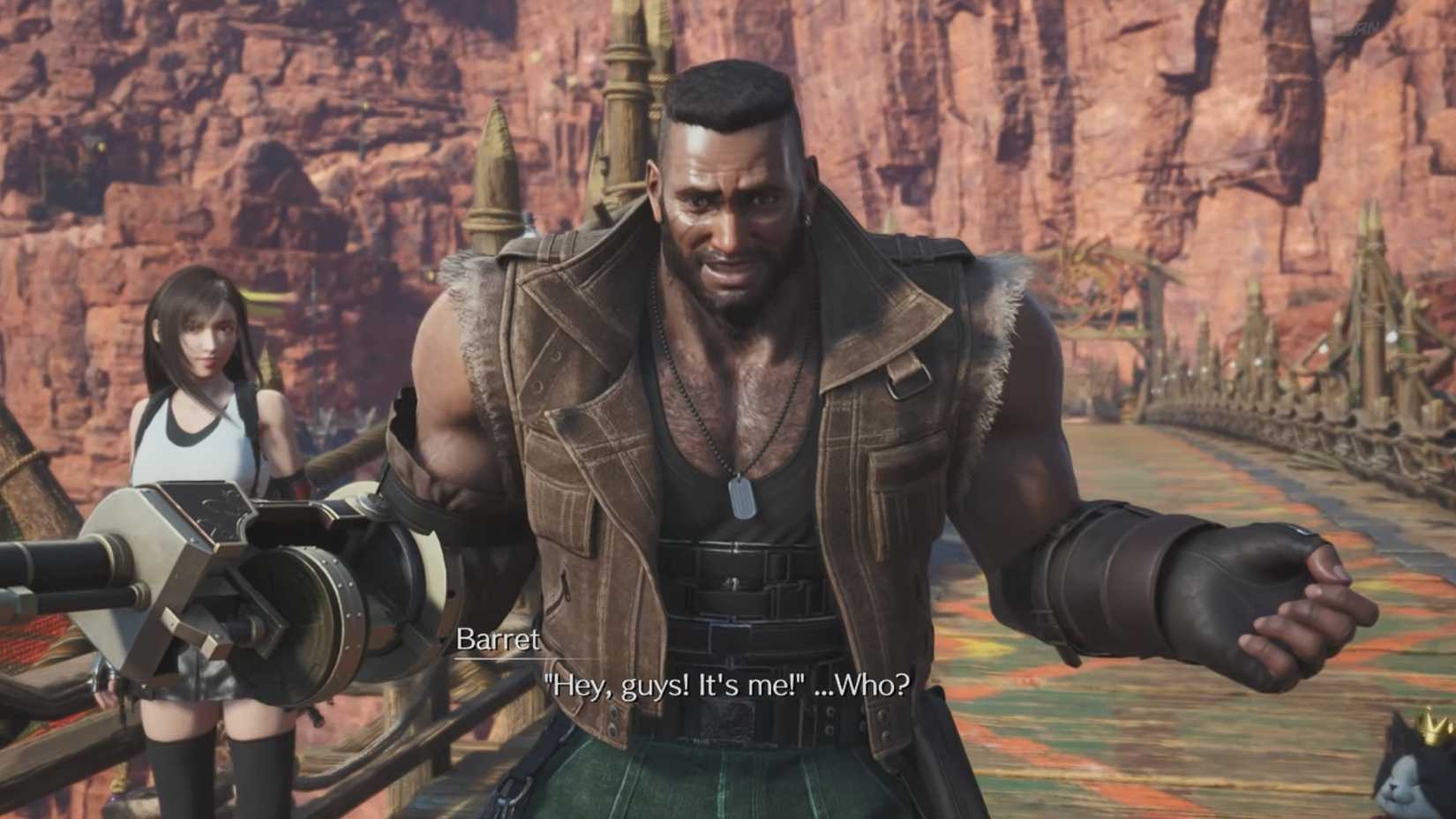 Final Fantasy VII Remake Characters - Barret Wallace