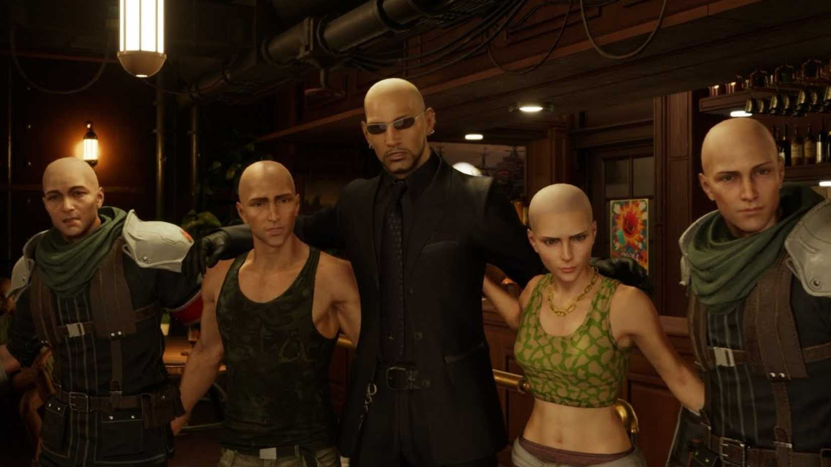 Final Fantasy VII Remake Characters - Rude