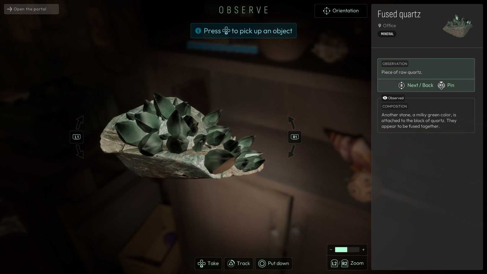 Fused Quartz in Cthulhu The Cosmic Abyss