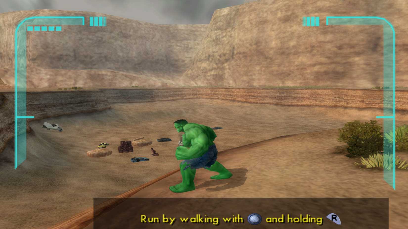 hulk in the desert