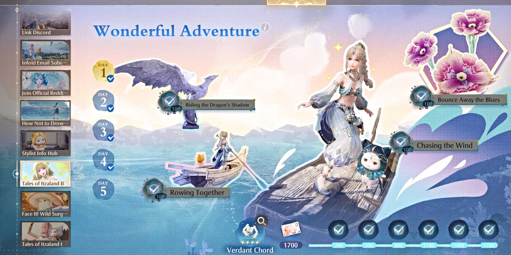 infinity-nikki-tales-of-itzaland-challenge-menu