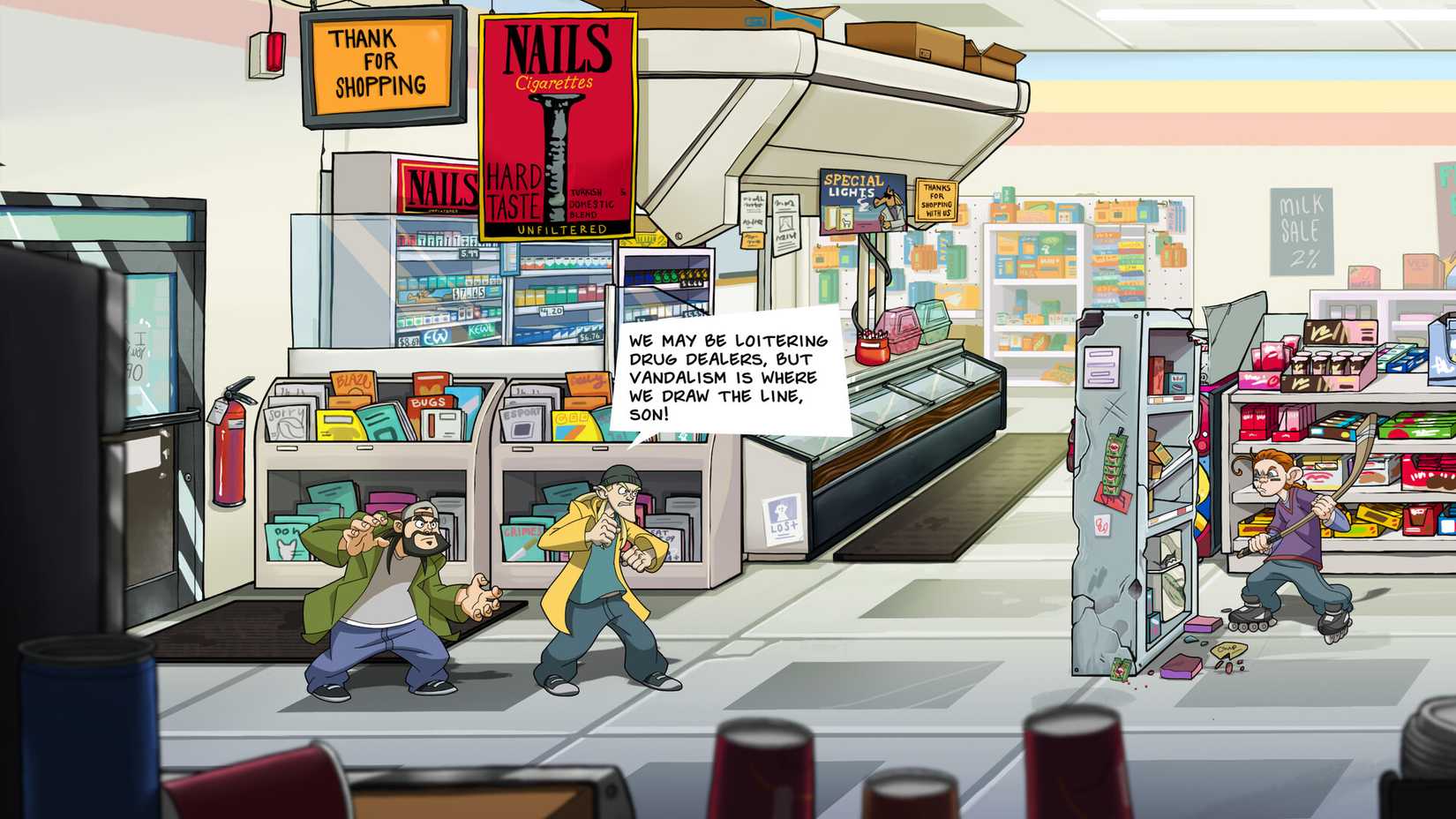 jay and silent bob chronic blunt punch gameplay