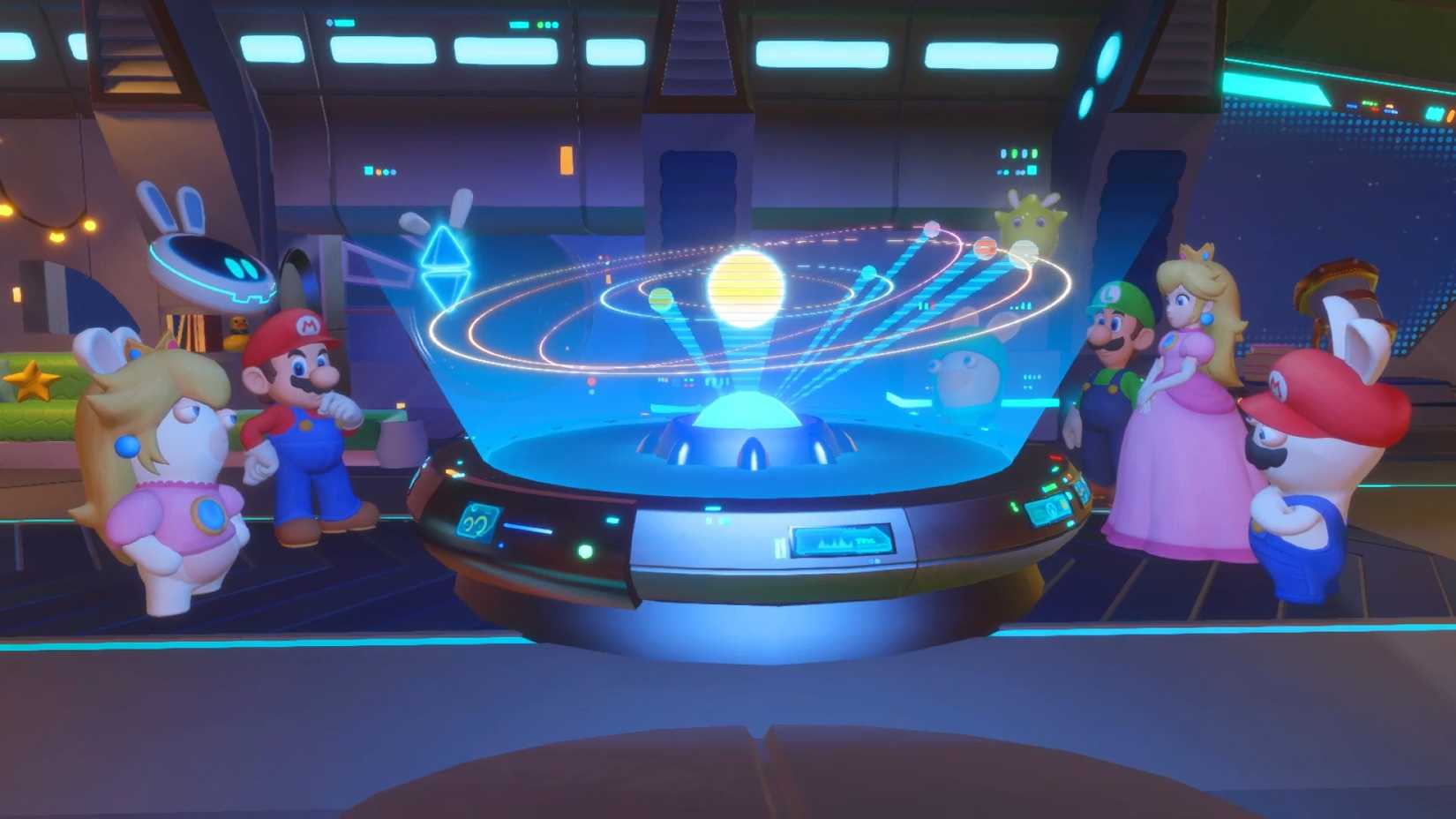  Sparks of Hope inside the WM ARC spaceship.