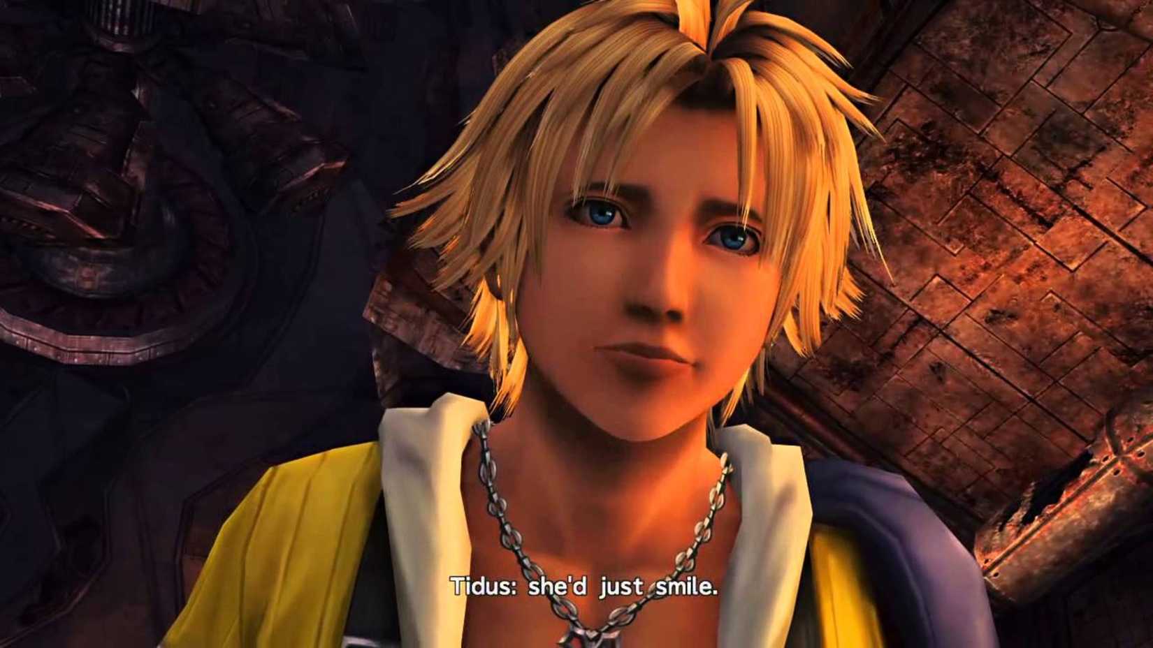 Tidus finds out