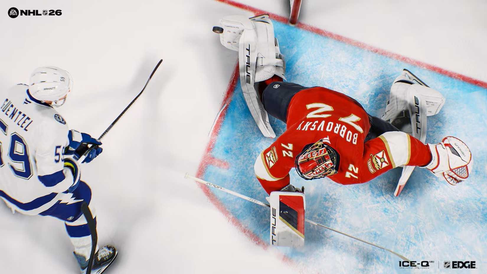 guentzel scoring on bobrovsky in nhl 26