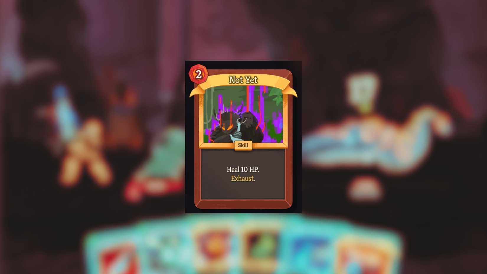 Not yet Slay the Spire 2 card