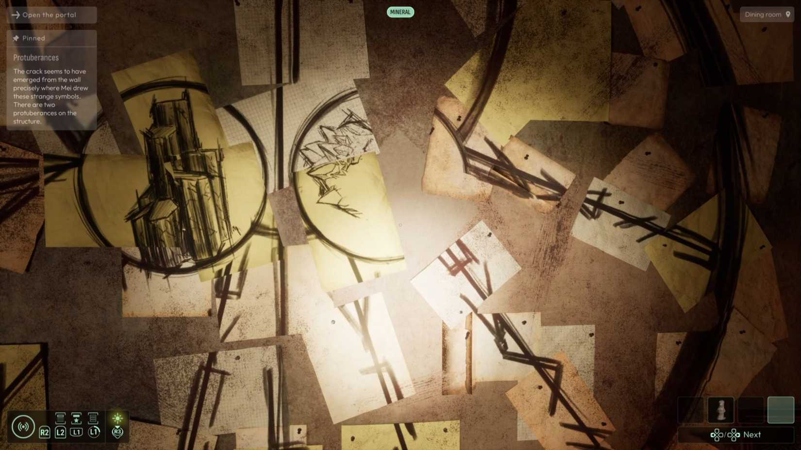 Paper mural solved Cthulhu The Cosmic Abyss