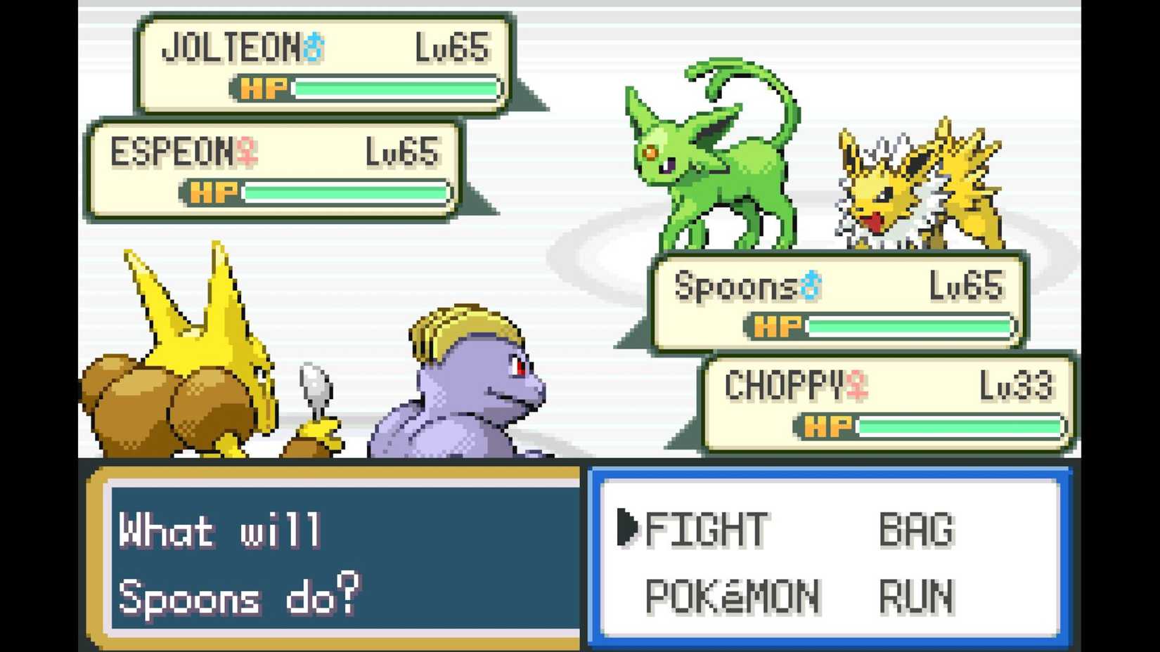 Pokemon FireRed Shiny Espeon-1