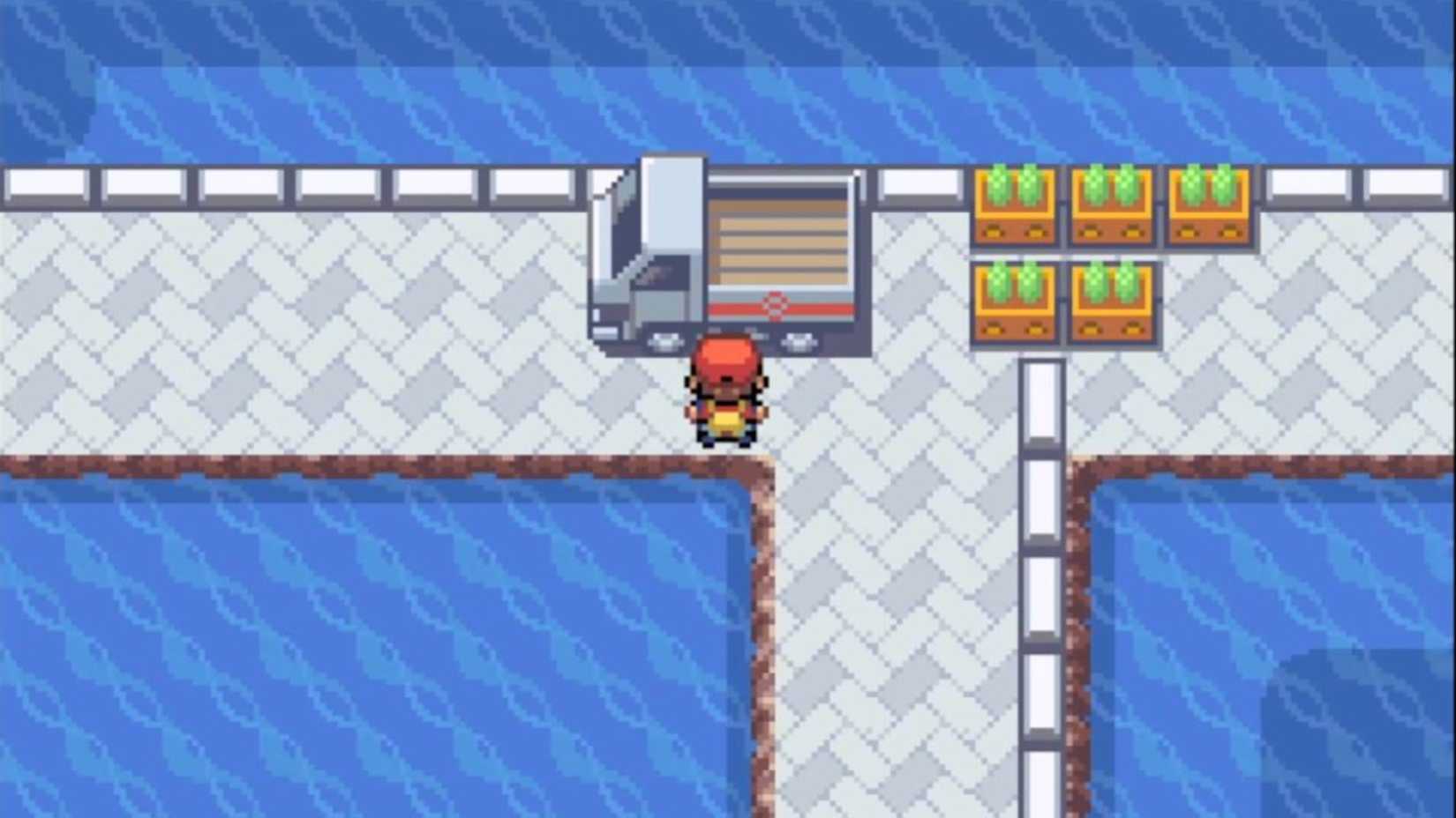 Pokemon FireRed SS Anne Truck-1