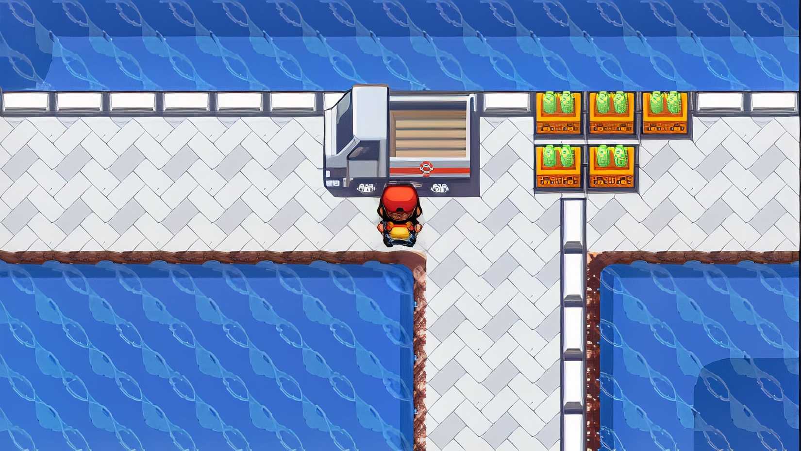 Pokemon FireRed SS Anne Truck
