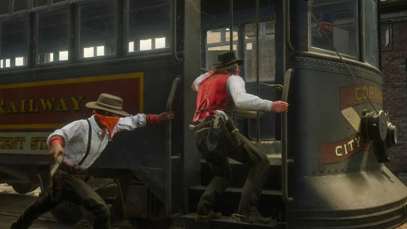 RDR2 Dutch tram