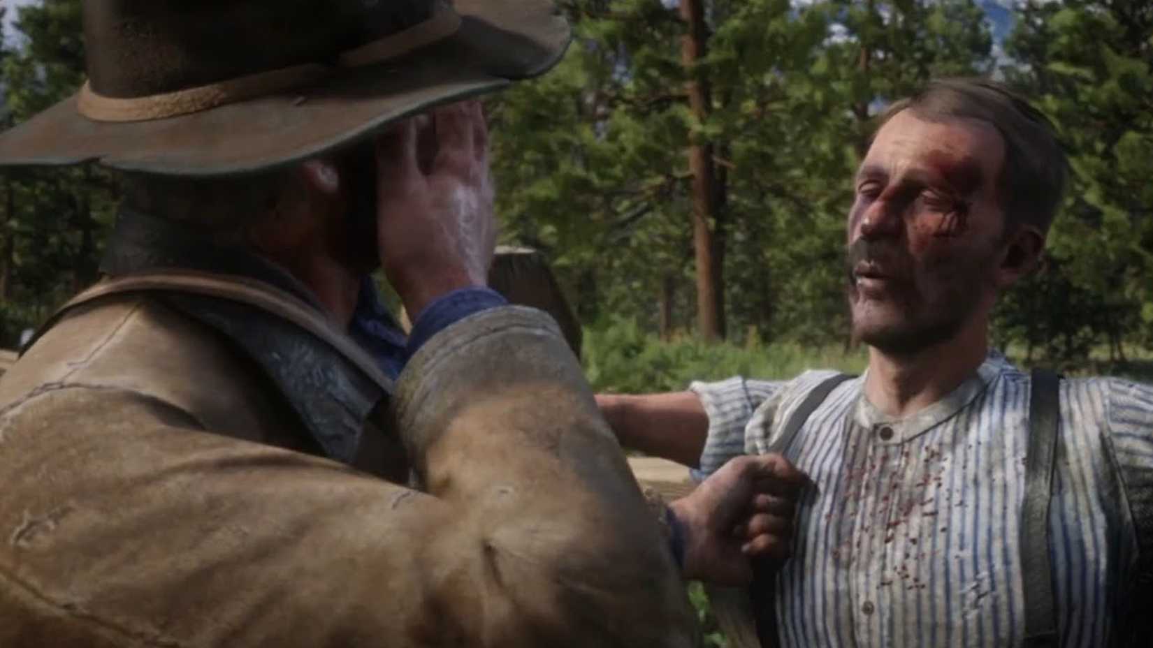Choking Rdr2 8 Red Dead Redemption 2 Scenes Players Didn’t Fully Understand Until a ...