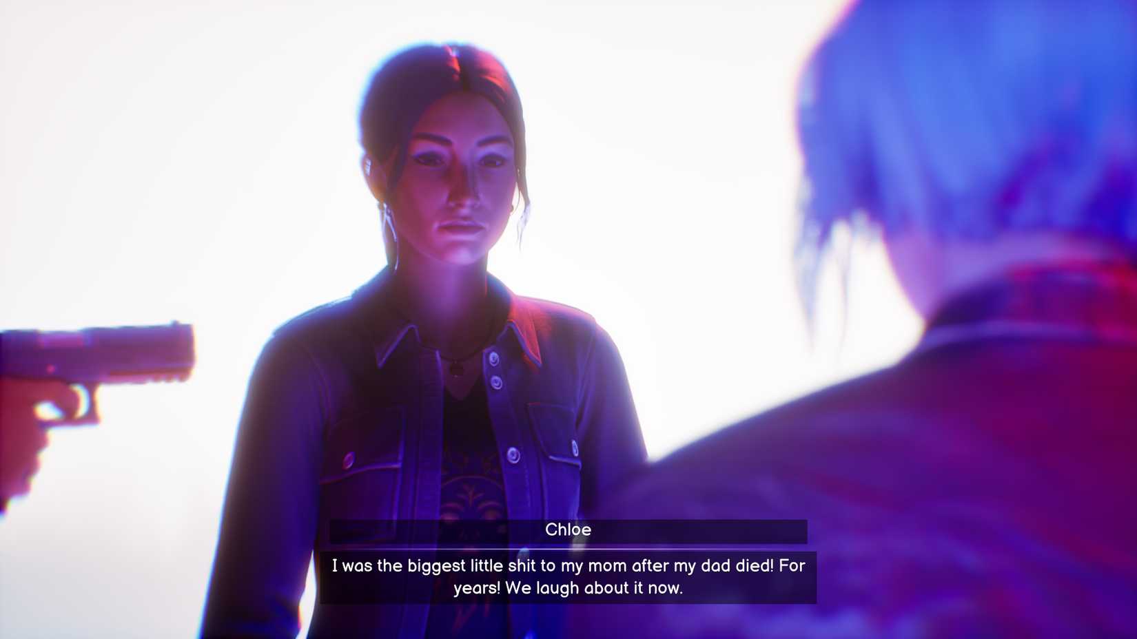 safi talking to chloe