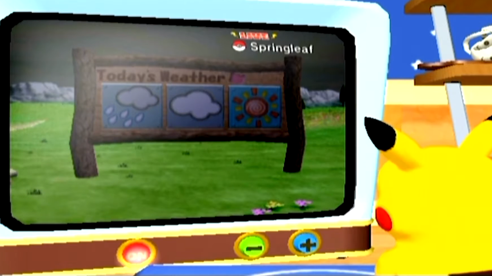 Pokemon Channel gameplay