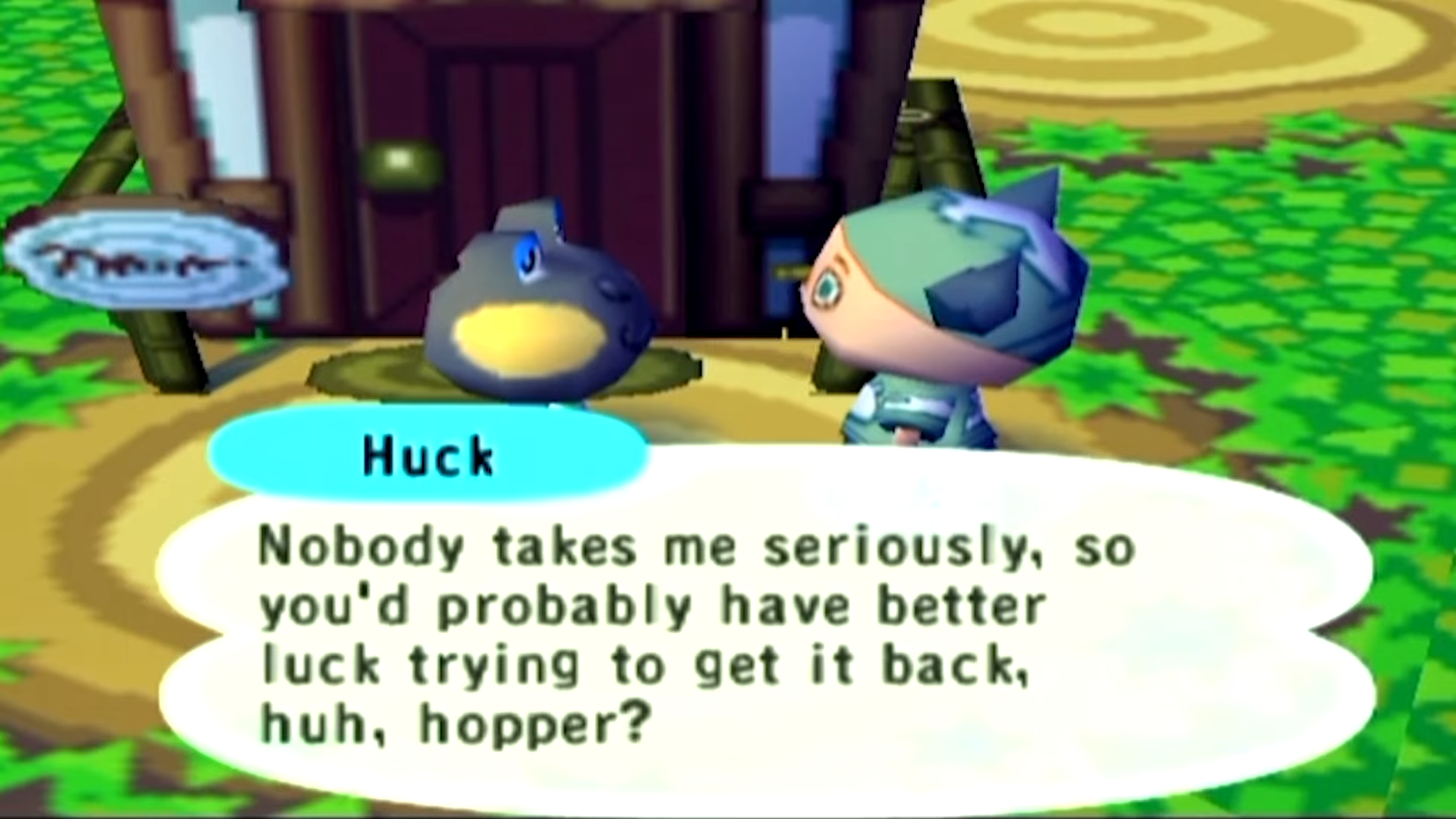 Animal Crossing gameplay