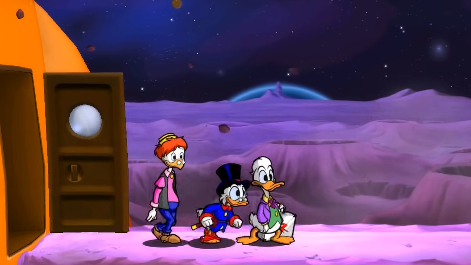 DuckTales Remastered moon