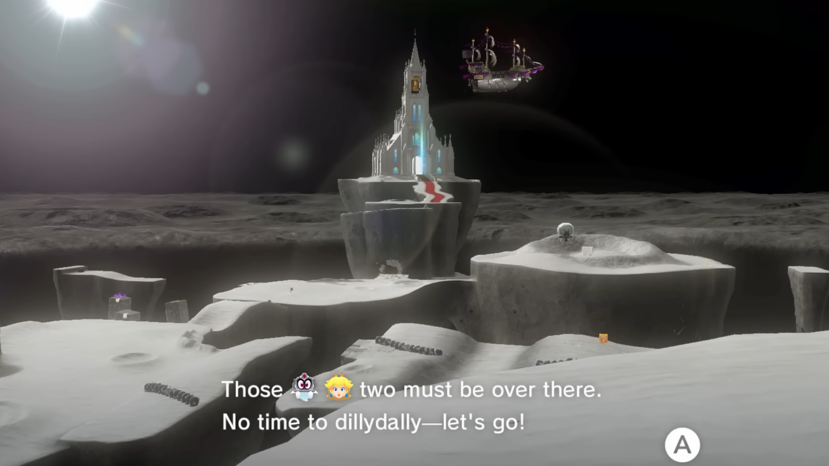 Super Mario Odyssey Moon Kingdom