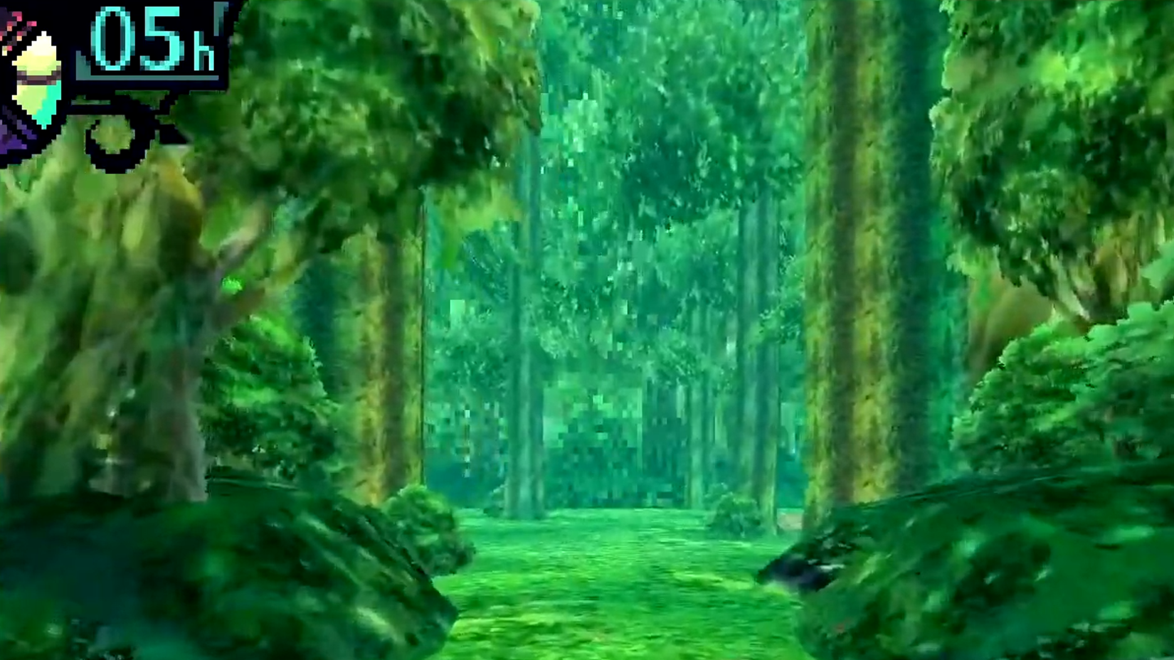 Etrian Odyssey forest labyrinth