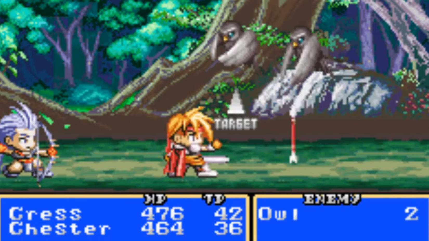Tales of Phantasia gameplay