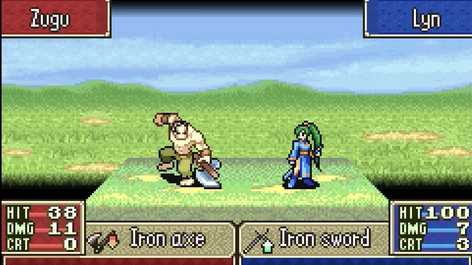 Fire Emblem GBA gameplay