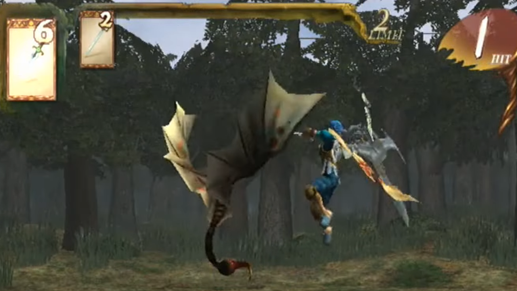 Baten Kaitos gameplay